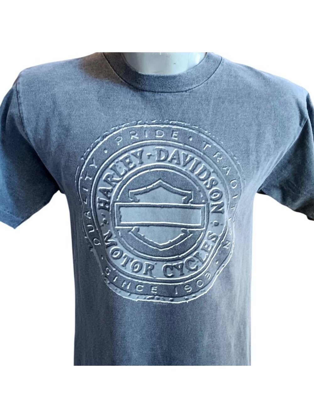 Vintage Small T-shirt Harley-Davidson Single Stitch Thunder Mountain Colorado